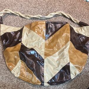 Patch work purse bag